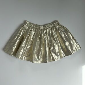 Louis Louise Paris Gold Skirt 4Y
